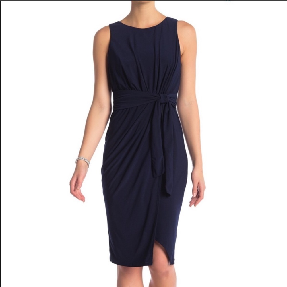 Superfoxx | California Dreams side tie navy dress
